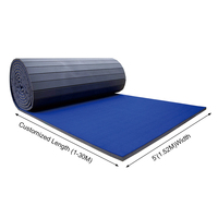 Tapis de grappling LYQUEEN Tatami BJJ, tapis de lutte avec connexion Velcro, légers et antidérapants pour la lutte, le MMA et la salle de sport