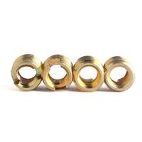 FULLER Inserto Roscado Autoperforante de Acero al Carbono OEM Personalizado, Tipo Ranurado, Métrico, Grado Alimenticio