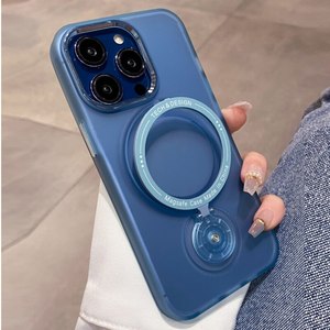 Custodia per Telefono con Ricarica Magnetica per <span class=keywords><strong>iPhone</strong></span> <span class=keywords><strong>11</strong></span> 13 12 14 Pro Max 14 Plus, Supporto Magnetico, <span class=keywords><strong>Cover</strong></span> Nera - Product Image 6