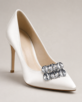 Boucles de remplacement pour chaussures en alliage de zinc avec strass pour femmes DENGBAO