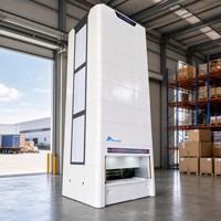 Gabinete de Almacenamiento Vertical Automatizado VLM con Intercambio de Datos API ERP para Piezas de Repuesto de Taller e Inventario de Mantenimiento