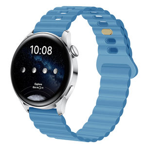 Nouveauté - Bracelet de sport en silicone à boucle carrée de 20 mm et 22 mm pour Samsung Watch 7/6/5/4 <span class=keywords><strong>Huawei</strong></span> GT5/4/3 - Product Image 6