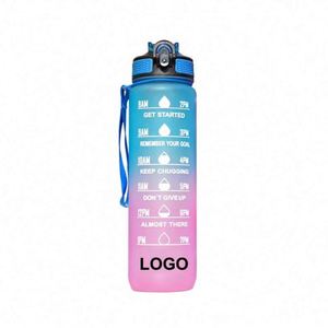 Bouteille de sport personnalisée avec logo imprimé, sans BPA, étanche aux fuites, cadeau d'entreprise pour les activités professionnelles - Product Image 1