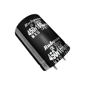 ตัวเก็บประจุแบบ Snap Through Hole 39 uF 500MXG39MEFCSN20X25 CAP ALUM 39UF 20% 500V SNAP TH จากผู้ผลิต - Product Image 1