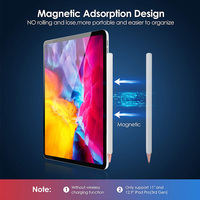 Pena Stylus Pintar Penolakan Telapak Tangan Sentuh Aktif Ujung Presisi Tinggi untuk Apple Ipad