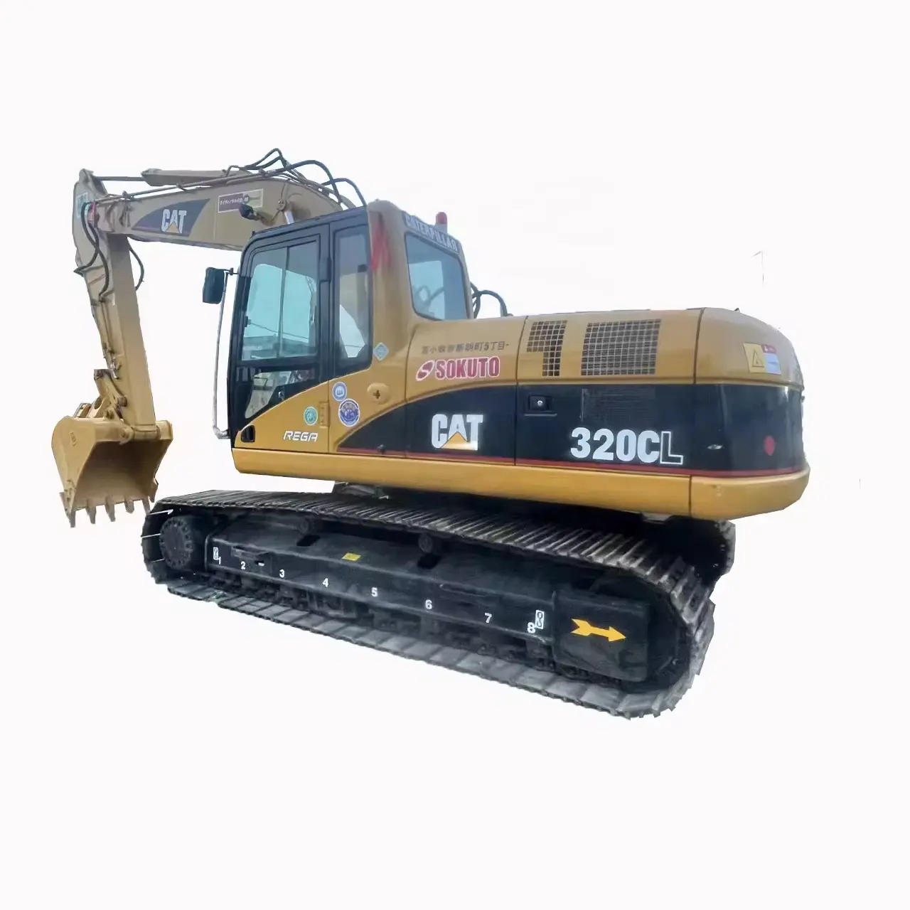 L'escavatore usato 320c con la progettazione originale è in vendita con un prezzo più conveniente che altri fabbrica