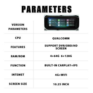 Radio para Auto Android 12 de 10.25 Pulgadas para Land Rover Vogue L405 2013-2017, Reproductor Multimedia Carplay, Navegación GPS y Panel de Aire Acondicionado - Product Image 2