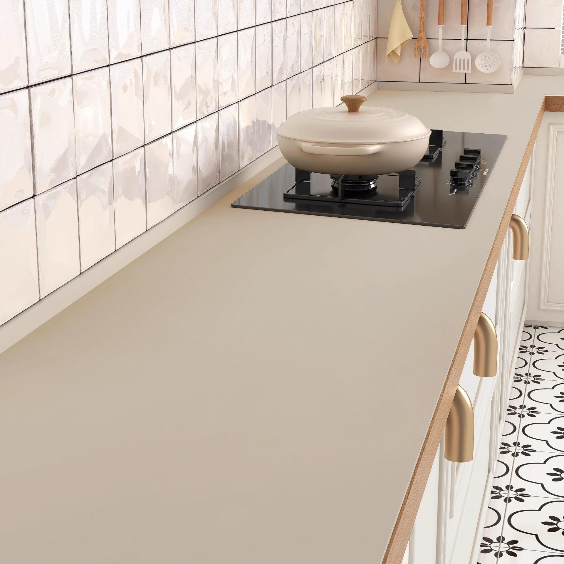 แผ่นรองเตากันน้ำและกันน้ำมันสีเทาอ่อน Interstellar