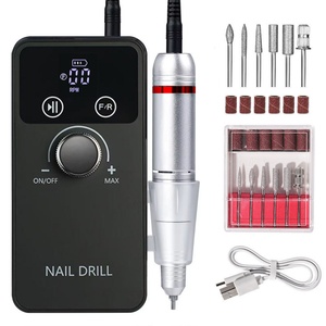 New 45,000 Rpm V6/v4 Professional Charging Electric <b>Nail</b> Drill, Portable Cordless <b>Nail</b> <b>File</b>, Acrylic Gel <b>Nail</b> Remover - Product Image 6