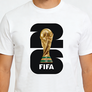 2026 年世界杯定制球队标志足球球衣高品质涤纶透气男式批发 T 恤 - Product Image 1