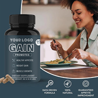 Capsules de prise de poids saine en vrac personnalisées avec créatine monohydrate pour athlètes et personnes ayant un gain de masse musculaire important