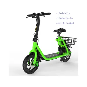 ניידות מתקפל 2 גלגל אופניים חשמליים למבוגרים גדול גלגל נייד עיר יושב חשמלי קטנוע