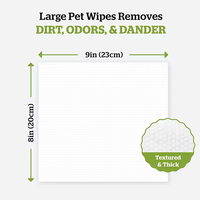 Lingettes nettoyantes pour animaux de compagnie personnalisées avec logo OEM, sans alcool, biodégradables, sans danger pour la léchage, hypoallergéniques, pour le toilettage des chiens et des chats