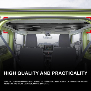 Accessoires Jimny Gen4, <span class=keywords><strong>plateau</strong></span> de rangement de coffre en aluminium pour Suzuki Jimny 3 portes Jb64w Jb74w, accessoires intérieurs - Product Image 3