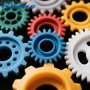 DIY 장난감 로봇 공학 모델 용 OEM 고강도 POM 플라스틱 기어 휠 부드럽고 조용한 내구성 장난감 POM 기어 휠 - Product Image 1