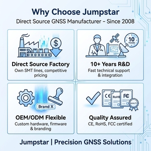 JUMPSTAR A05 Localisateur RTK Haute Précision IMU Réconnaissance par Réflexion 5G Multi-Constellation GNSS Carte SIM pour la Gestion de la Sécurité des Véhicules 1 - Product Image 6