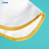 Bavoirs 100% en polyester pour bébés, impression personnalisée