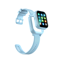 Reloj Inteligente 4G SOS para Niños con Rastreador GPS Impermeable IP67, Correa de Gel de Sílice, Carga Magnética - Set Combinado 3 en 1