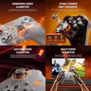 <span class=keywords><strong>BIGBIG</strong></span> WON GALE Kabelloser Joystick Gaming-Controller Vibrationsmotor Turbo-Taste Sechs-Achsen-Gyroskop 1000mAh Akku Typ-C - Product Image 3