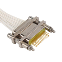 Connecteur électronique compact double port droit et coudé, série Longli J30 J30J, micro-mini, rectangulaire, à montage sur circuit imprimé, mâle-femelle