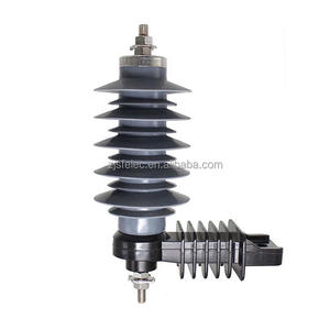 YH10W-24S10C600 Vente chaude Paratonnerre à haute tension 24kv en oxyde de silicium pour la protection des lignes aériennes - Product Image 5