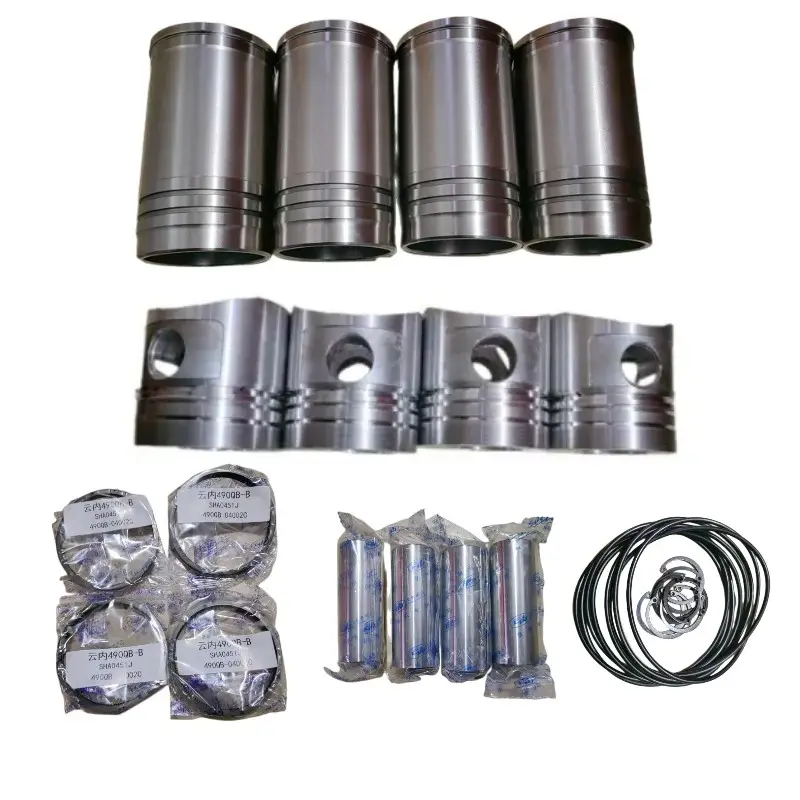 Pour chargeur et camion léger YUNNEI moteur piston cylindre chemise kit de réparation