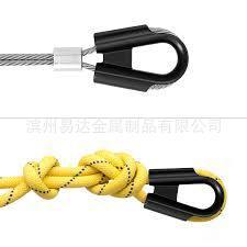 Eda Stainless Steel Cable With Red Sleeve And <b>Hook</b> For General Use - Product Image 5