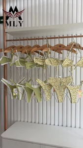 Fábrica de <span class=keywords><strong>Bikinis</strong></span> MLY Diseña tu Propio Traje de Baño Bikini 2026 de Poliéster Reciclado Personalizado - Product Image 2