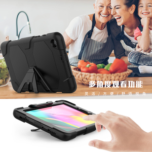 Custodia per Tablet con protezione completa per <span class=keywords><strong>Samsung</strong></span> <span class=keywords><strong>Galaxy</strong></span> <span class=keywords><strong>Tab</strong></span> a 8.0 "T290/T295 protezione dello schermo integrata cavalletto antiurto - Product Image 5