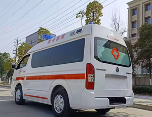 รถพยาบาลราคาประหยัด ขับเคลื่อน 4x2 พวงมาลัยขวา ยี่ห้อ Foton รถพยาบาลฉุกเฉินใหม่ - Product Image 5