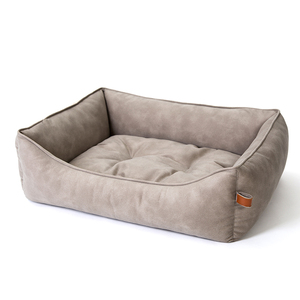 2022 Bestseller Hochwertiges Wasserdichtes Leder Komfortables Kleines Haustier-Bett Hunde- und Katzenhöhle - Product Image 2