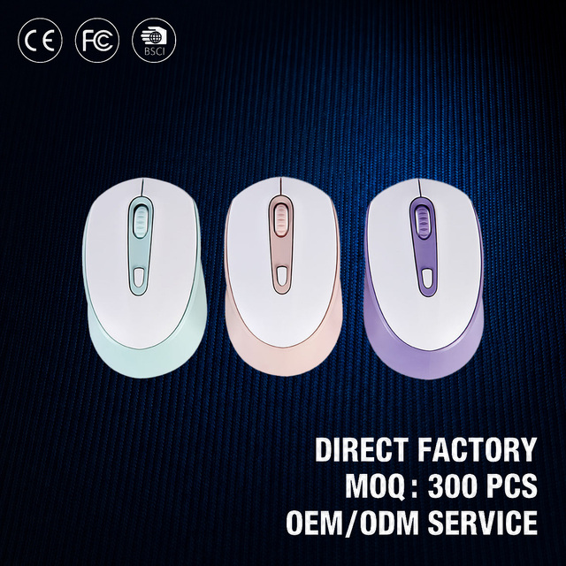 2.4GHz Wireless USB Mini Gaming Mouse 4D Ambidextrous Ergonomic Design High-Precision E-Sports for Pro Gamers