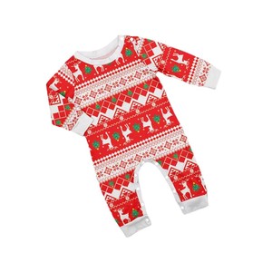 Fábrica Venda Direta Família Roupas Set Manga Longa Natal Elk Deer Vestuário Xmas Cartoon Pijama Atacado - Product Image 5