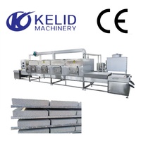 Machine de séchage industrielle à commande PLC pour panneaux isolants en perlite expansée micro-ondée