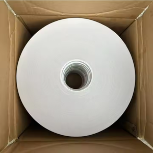 Ruban adhésif en papier tissé double face imperméable à l'eau auto-adhésif à base de solvant thermofusible épais 80u 100u 110u <span class=keywords><strong>500M</strong></span> pour utilisation en machine enveloppe - Product Image 6