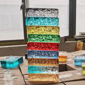 200*100*50mm briques <span class=keywords><strong>de</strong></span> <span class=keywords><strong>verre</strong></span> en cristal solide coloré pour la décoration <span class=keywords><strong>de</strong></span> bâtiments muraux blocs <span class=keywords><strong>de</strong></span> <span class=keywords><strong>verre</strong></span> maison hôtel <span class=keywords><strong>cloison</strong></span> - Product Image 1