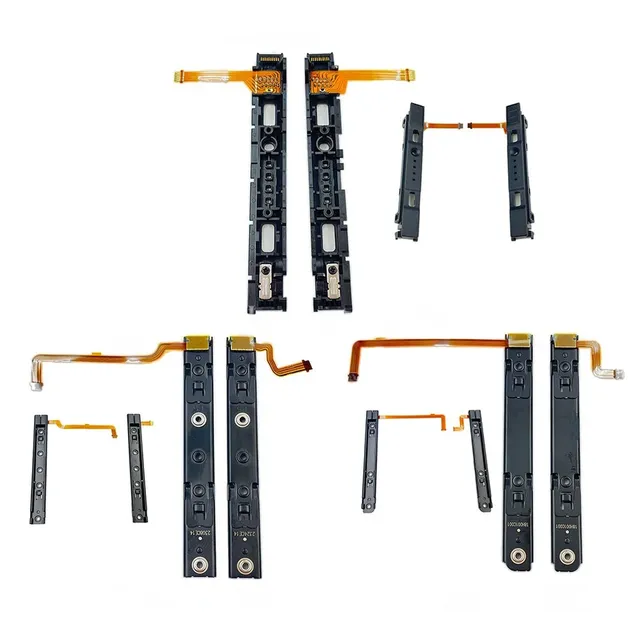 1 Pair Flex Cable for NS OLED Leverless Controller Left Right Slide Rail Flex Cable Fix Part Rebuild Track