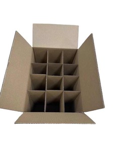 Tùy chỉnh có thể tái chế carton 6/9/12 gói nước giải khát Hộp rượu vận chuyển bao bì hộp với chèn rượu vang trường hợp - Product Image 2