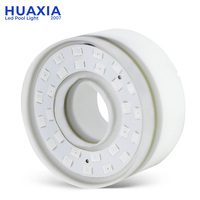 Mini projecteur LED RGBW pour fontaine, diamètre 47 mm, rempli de résine PC, 3 W, buse de 20 mm, étanche IP68, sous-marin