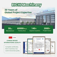 Planta de Producción de Pellets de Madera con Control Automático de Seguridad RICHI, Línea de Peletización de Biomasa Multifuncional Llave en Mano en Venta
