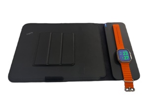 Folio in Pelle per iPad con Ricarica Wireless Qi2 15W, Power Bank 3 in 1 da 5000mAh con Supporto e Porta Penna, Smart Cover Executive - Product Image 5
