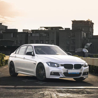 Phares à LED avec projecteur Fang, clignotants DRL, accessoires automobiles compatibles avec BMW Série 3 F30 F35 13-18