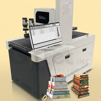 Máquina de Impresión Digital de Libros de Alta Velocidad Giftec, Impresora de Inyección de Tinta de Una Sola Pasada para Tapas de Libros de Regalo y Cuadernos de Tapa Dura