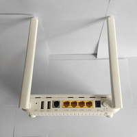 Router ONU XPON D748S WIFI6 Bekas, 4 Port Gigabit, Dual-Band 802.11ax, Terminal Jaringan Optik dengan WPS untuk Fiber Optik Rumah dan Kantor