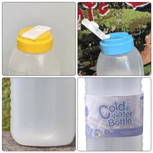 Yellow On-The-Go Outdoor Portable Cooler Tritan Plastic Students Heat-Resistant <b>Water</b> <b>Bottle</b> for Women - Product Image 3