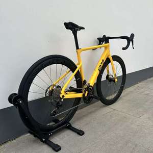 Bicicleta de Carretera de Carbono 700C T800, 8.2 kg, 2x12 Velocidades, Frenos de Disco Hidráulicos, Ruedas Clincher de Carbono de 50 mm, Cableado Interno Completo - Product Image 2