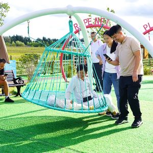 Ropecube: Malla <span class=keywords><strong>de</strong></span> Cuerdas para Juego Diverso, Trampolín, Matriz <span class=keywords><strong>de</strong></span> Obstáculos, Parque Infantil Estándar Llave en Mano, Equipo <span class=keywords><strong>de</strong></span> Juego Interior - Product Image 4