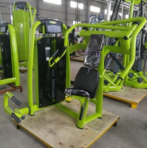 Nuovo Design MB: Chest Press Commerciale Professionale con Seduta, Attrezzatura da <span class=keywords><strong>Palestra</strong></span> <span class=keywords><strong>per</strong></span> Allenamento Muscolare, Esercizio <span class=keywords><strong>Pettorali</strong></span> con Carico a Perno - Product Image 3