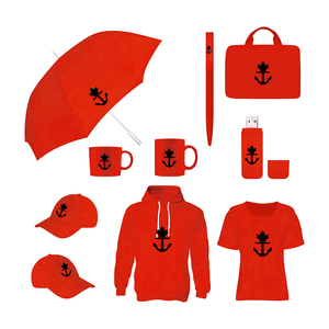 Set <span class=keywords><strong>Regalo</strong></span> Aziendale Promozionale Personalizzato, Articolo Aziendale, T-shirt, Cappello, <span class=keywords><strong>Regalo</strong></span> Ufficiale Personalizzato per Clienti con Logo - Product Image 2
