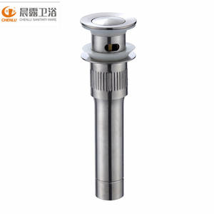 Válvula de desagüe emergente Chenlu de acero inoxidable de 1.25 pulgadas con compresión anticorrosión para lavabo de baño - Product Image 4